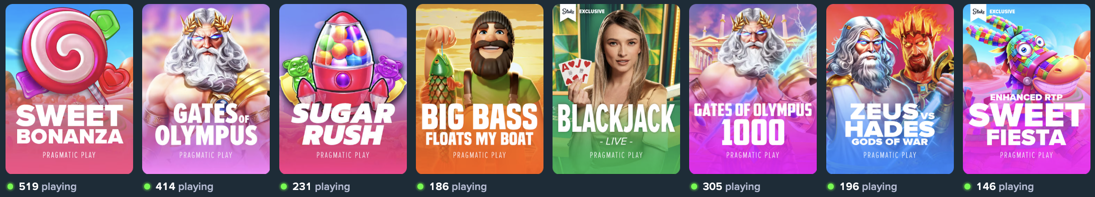 Stake Casino and Pragmatic Play