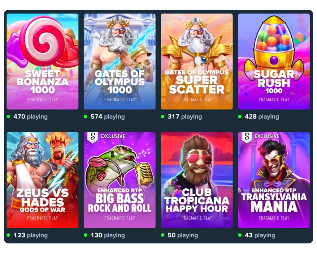 Pragmatic Play at Casino Stake